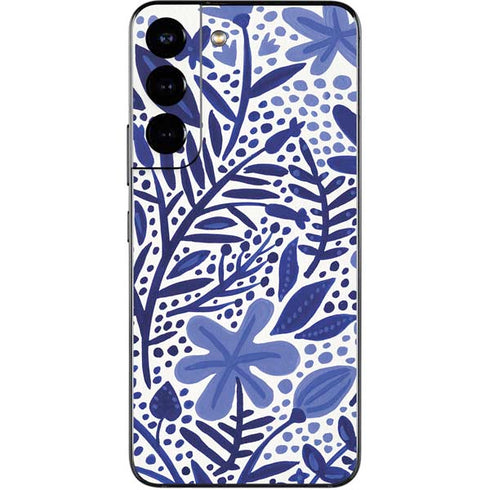 Cat Coq Blue Garden Galaxy S22 Skin